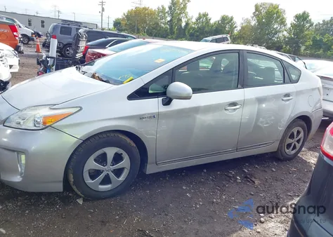 2012 Toyota Prius Two from USA, damaged, VIN JTDKN3DUXC5501655